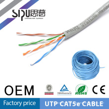 Platija de alta velocidad de SIPUO prueba precio de fábrica de cable de lan de cat5e